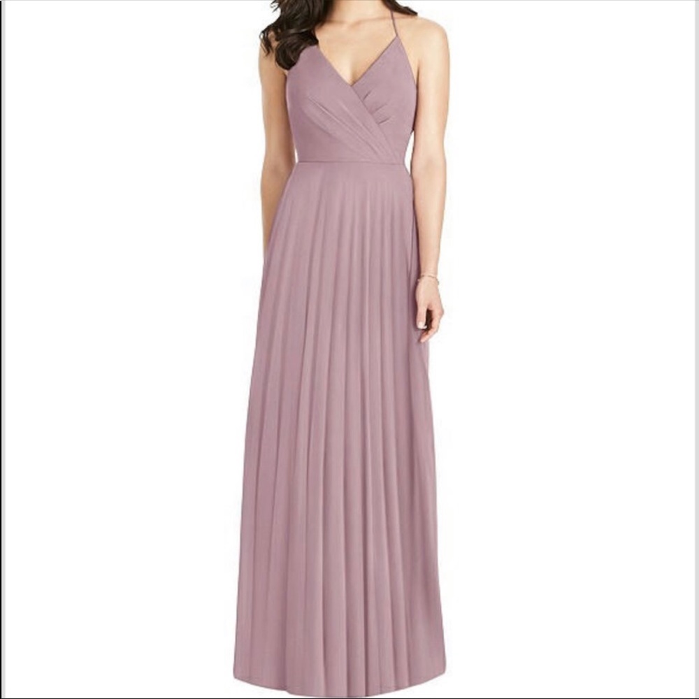 Bridesmaid dress size 6 French truffle color